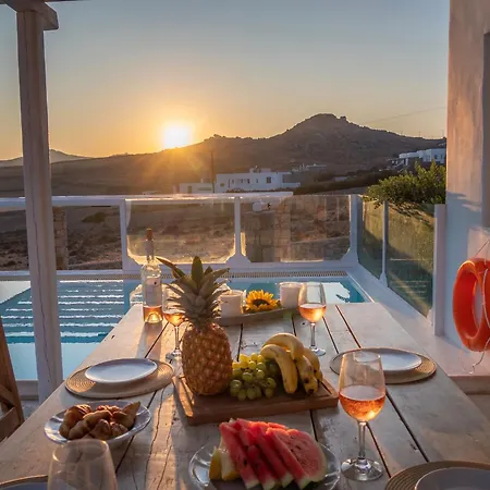 Villa Ocean Blue By Llb - In 6min Walking Mykonos Town